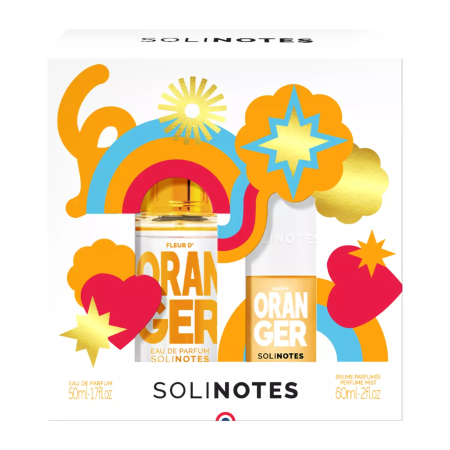 Solinotes Coffret Duo Fleur D'Oranger Brume Parfumée 60ml + Eau De Parfumée 50ml 