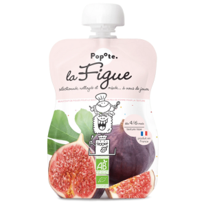 Popote Gourde Figue Bio 120g - Pharmacie Agnès Praden à Alès