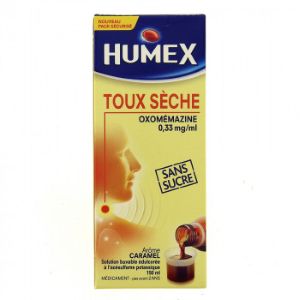 Urgo Humex Sirop Toux Sèche Oxomémazine Sans Sucre 150ml - Pharmacie Agnès Praden à Alès