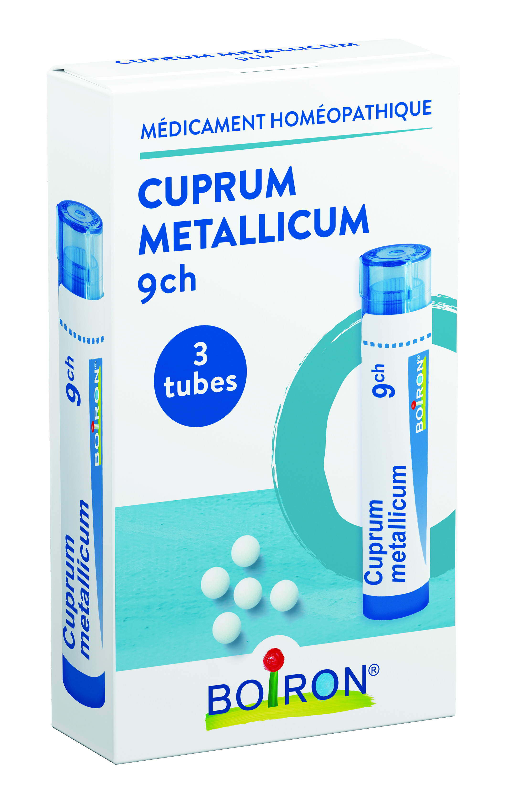 Cuprum métallicum 9CH Homéopack 3 tubes granules - Pharmacie Agnès Praden à Alès