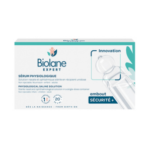 Biolane Sérum Physiologique 20 unidoses 5 ml - Pharmacie Agnès Praden à Alès