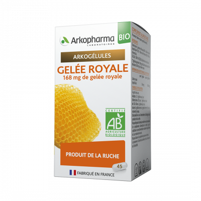 Arkopharma Arkogélules® BIO Gelée Royale 45 Gélules - Pharmacie Agnès Praden à Alès