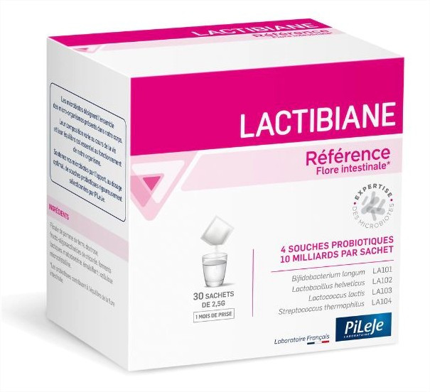 Pileje Lactibiane Référence 2.5g 30 sachets - Pharmacie Agnès Praden à Alès