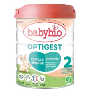 Babybio Optigest 2 Formule Épaissie De 6 À 12 Mois 800g - Pharmacie Agnès Praden à Alès