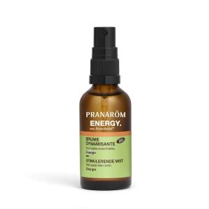 Pranarôm Aromaboost Energy Brume Dynamisante Bio 50 ml - Pharmacie Agnès Praden à Alès
