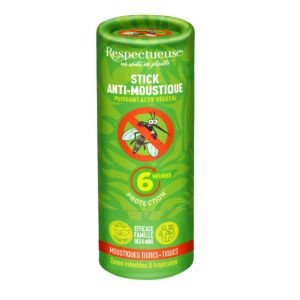 Respectueuse Stick Anti-Moustique 40g - Pharmacie Agnès Praden à Alès