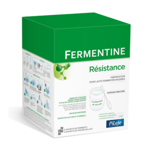 Pileje Fermentine Résistance 6 sachets de ferments + 6 sachets de poudre de lait - Pharmacie Agnès Praden à Alès