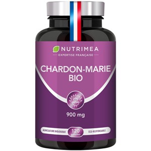 Nutrimea Chardon-Marie Bio 900mg - 120 Gélules Végétales - Pharmacie Agnès Praden à Alès