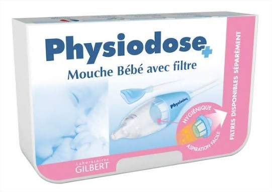 Gilbert Physiodose mouche bébé avec filtre - Pharmacie Agnès Praden à Alès
