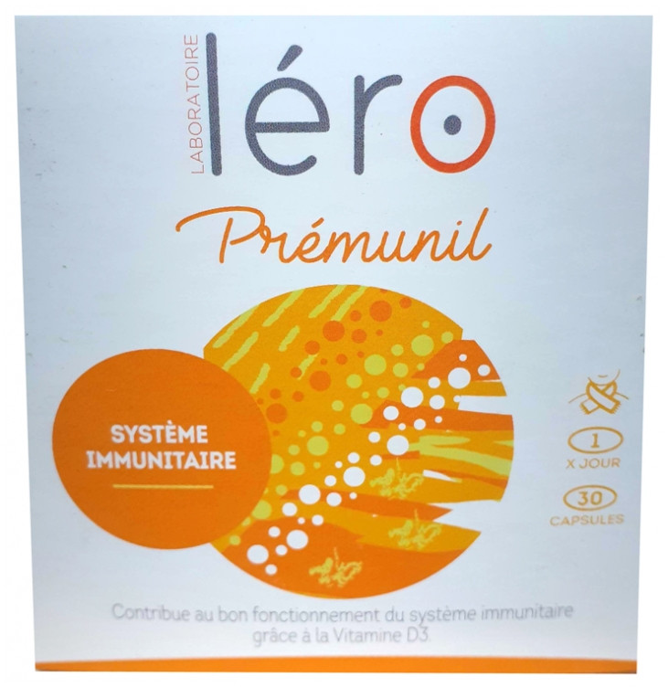 Léro Prémunil Défenses Naturelles 30 Capsules - Pharmacie Agnès Praden à Alès