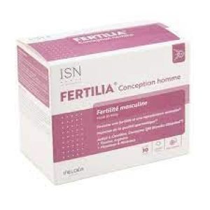 Ineldea Santé Naturelle Fertilia Conception Homme Fertilité Masculine 30 Sachets - Pharmacie Agnès Praden à Alès