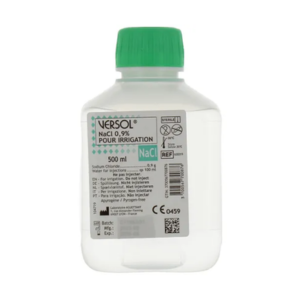 Versol Sérum Physiologique pour Irrigation 500 L - Pharmacie Agnès Praden à Alès