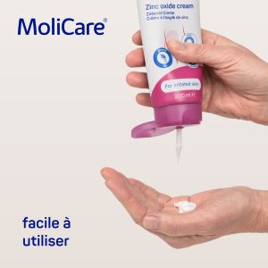 Hartmann MoliCare® Skin Crème à l'Oxyde de Zinc 200ml - Pharmacie Agnès Praden à Alès
