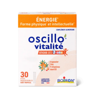Boiron Oscillo’Vitalité Enfant dès 3 ans 30 Sticks - Pharmacie Agnès Praden à Alès