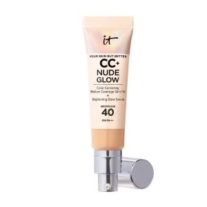 It Cosmetics CC+ Cream Nude Glow Spf40 Medium Tan 32 ml - Pharmacie Agnès Praden à Alès