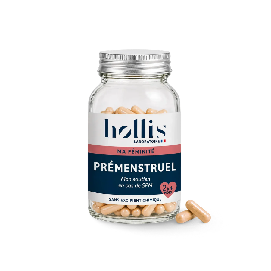 Hollis Prémenstruel Boite 60 gélules - Pharmacie Agnès Praden à Alès