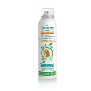Puressentiel Assainissant Spray Environnement Textile Antiparasitaire 150ml - Pharmacie Agnès Praden à Alès