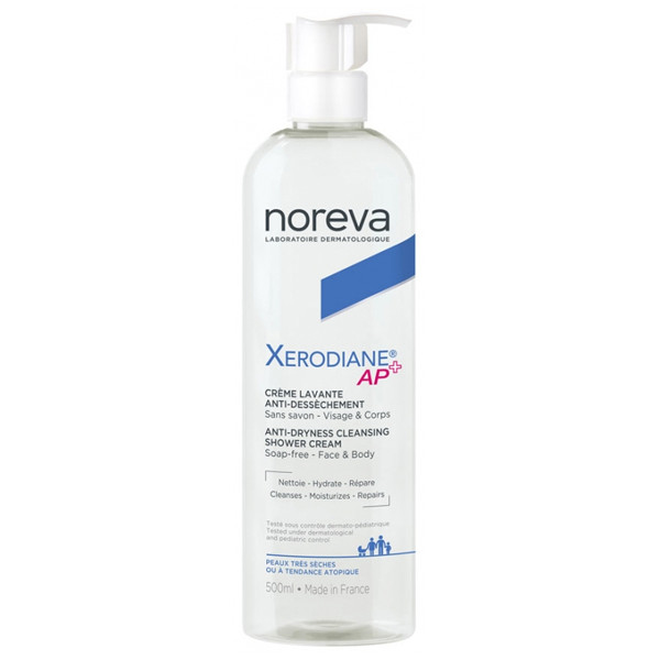 Noreva xerodiane ap+ crème lavante anti-dessèchement 500ml - Pharmacie Agnès Praden à Alès