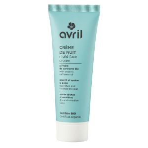 Avril Crème de Nuit Peaux Sèches et Sensibles 50ml - Pharmacie Agnès Praden à Alès