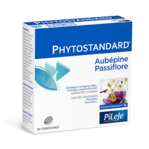 Pileje Phytostandard Aubépine / Passiflore 30 Comprimés - Pharmacie Agnès Praden à Alès