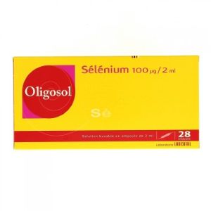 Laboratoire des Granions Oligosol Sélénium 28 Ampoules 56ml - Pharmacie Agnès Praden à Alès