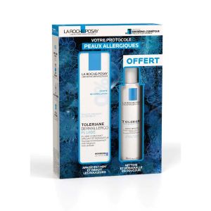 La Roche-Posay Tolériane Dermallergo Fluide 40 ml + Dermo-Nettoyant 50 ml Offert - Pharmacie Agnès Praden à Alès