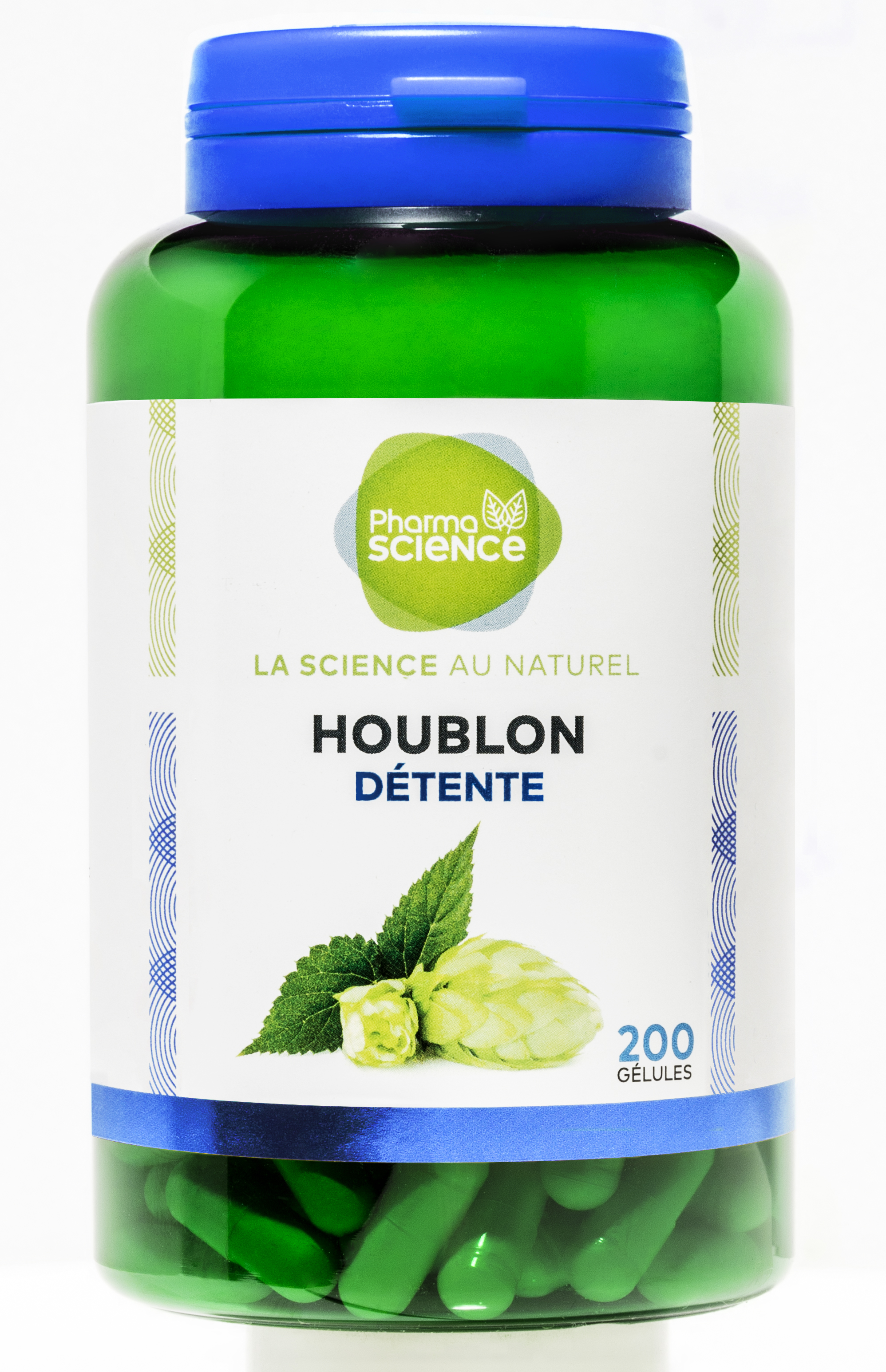 Pharmascience Houblon 200 gélules  - Pharmacie Agnès Praden à Alès