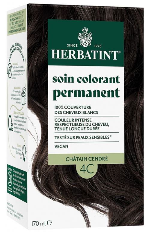 HERBATINT 4C CHATAIN CENDRE - Pharmacie Agnès Praden à Alès