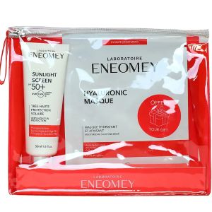 Eneomey Trousse Sunlight Screen SPF50+ 50ml + Hyaluronic Masque Offert - Pharmacie Agnès Praden à Alès