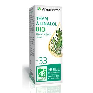 Arkopharma Arkoessentiel Huile Essentielle N°33 Thym A Linalol Bio (thymus Vulgaris) 5ml - Pharmacie Agnès Praden à Alès