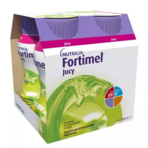 Fortimel Jucy Pomme 4 x 200 ml - Pharmacie Agnès Praden à Alès