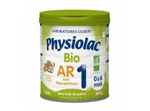 Physiolac Bio Anti-Régurgitations AR 1 Lait 0 - 6 Mois 800g - Pharmacie Agnès Praden à Alès