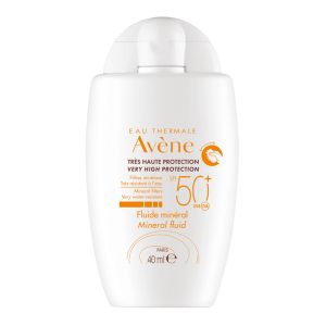 Avène Solaire Fluide Minéral SPF50+ 40ml - Pharmacie Agnès Praden à Alès