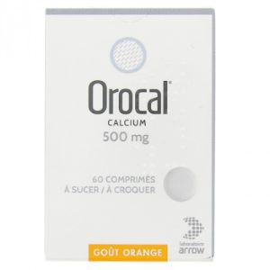 Arrow Orocal 500mg 60 Comprimés  - Pharmacie Agnès Praden à Alès