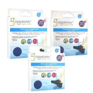 Orgakiddy Chaussons Hygiéniques M 32-35 - Pharmacie Agnès Praden à Alès
