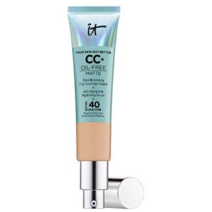 It Cosmetics CC+ Oil Free SPF40 Medium Tan 32ml - Pharmacie Agnès Praden à Alès