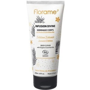 Florame Infusion Divine Gommage Corps Bio 200 ml - Pharmacie Agnès Praden à Alès