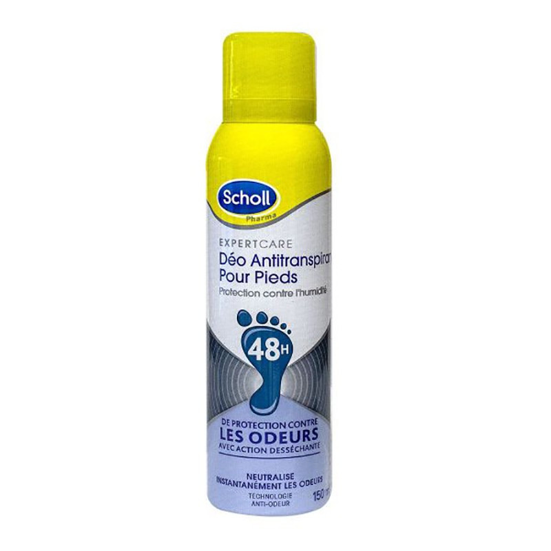 Scholl  Déo Antitranspirant Pour Pieds 48H 150 ml - Pharmacie Agnès Praden à Alès