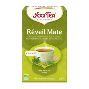 Yogi Tea Infusion Réveil Maté Bio 17 Sachet - Pharmacie Agnès Praden à Alès