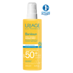 Uriage Barésun Spray Invisible spf50+ Sans parfum 200ml - Pharmacie Agnès Praden à Alès