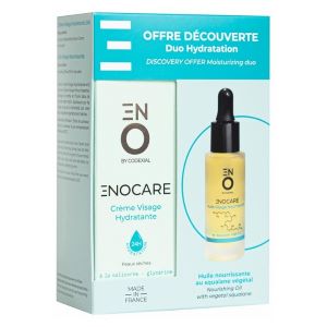 Codexial Enocare Crème Visage Hydratante 30 ml + Huile Visage Nourrissante 20 ml - Pharmacie Agnès Praden à Alès