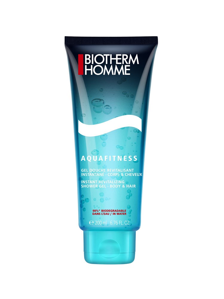 Biotherm Homme Aquafitness Gel Douche Revitalisant Instantané 200 ml - Pharmacie Agnès Praden à Alès