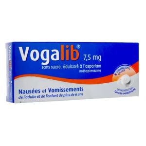 Vogalib 7.5mg Sans Sucre Édulcoré à L'aspartam 8 Lyophilisats Oraux - Pharmacie Agnès Praden à Alès