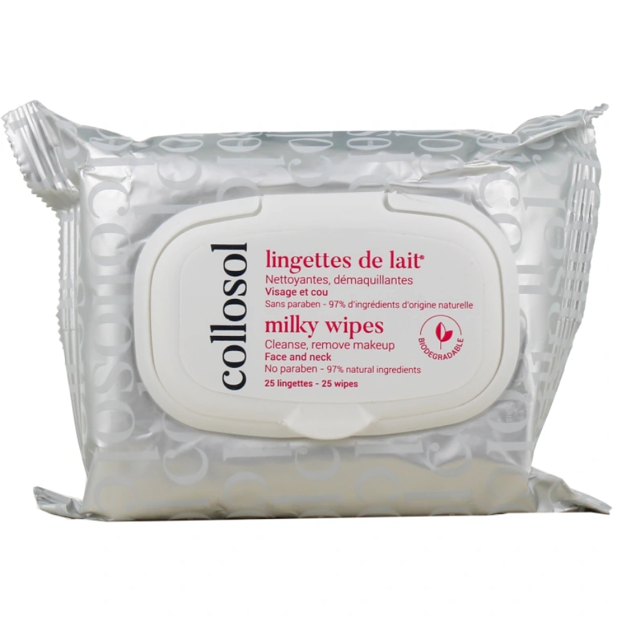 Collossol Lingette Lait Démaquillante x 25 