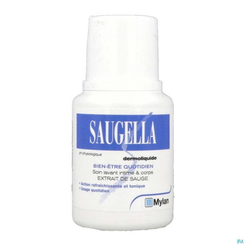 Saugella dermoliquide bleu 100ml - Pharmacie Agnès Praden à Alès