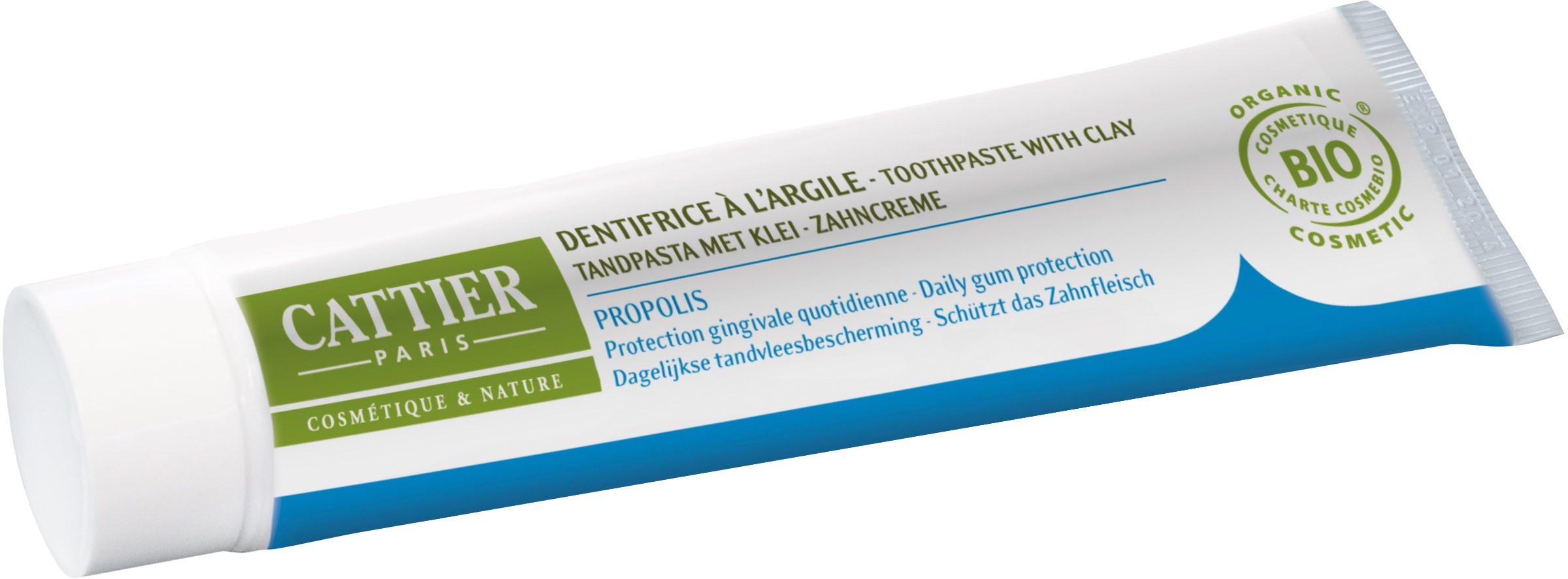 Cattier Dentargile Dentifrice Propolis - Pharmacie Agnès Praden à Alès