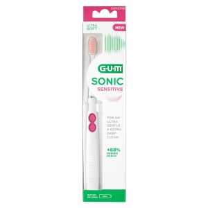 Gum Sonic Sensitive Brosse à Dents Electrique ultra Souple