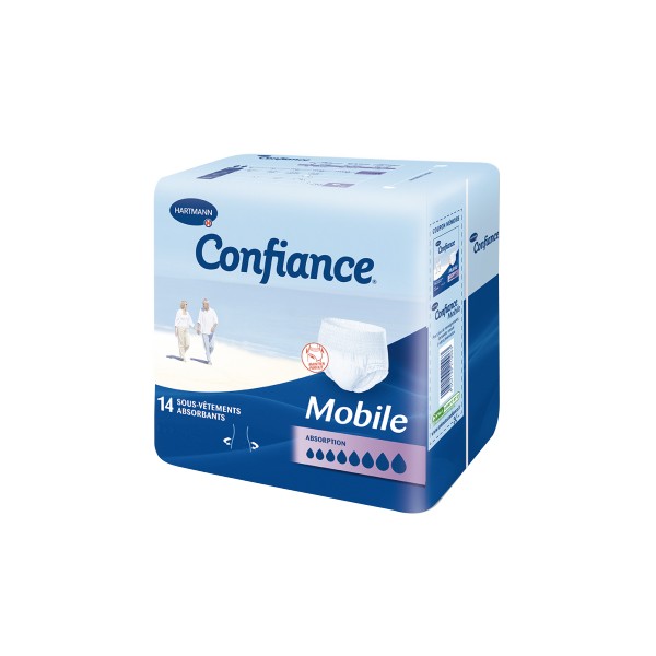 Confiance mobile absorption 10 slip taille M x14 - Pharmacie Agnès Praden à Alès
