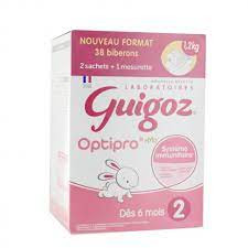 Guigoz Optipro 2 Lait 6 - 12 mois 1.2kg - Pharmacie Agnès Praden à Alès