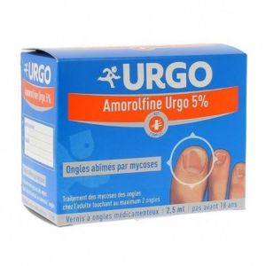 Urgo Amorolfine 5% Kit Complet : Vernis Médicamenteux + Spatules - Pharmacie Agnès Praden à Alès